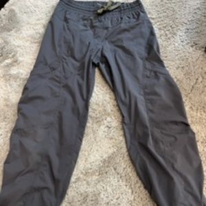 Women's Lululemon drawstring pants, size 6, grey